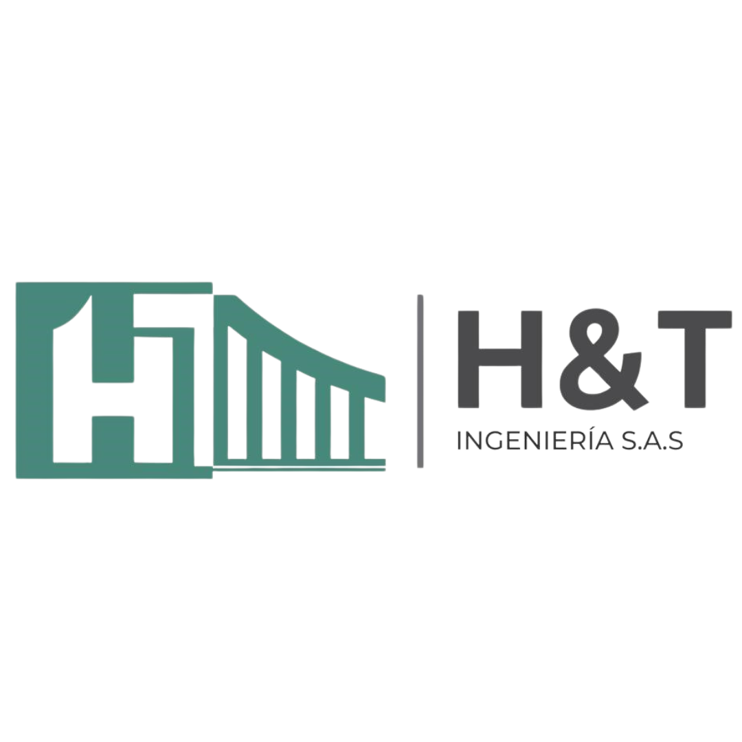 Logo de H&T Ingeniería S.A.S, especialistas en ingeniería estructural