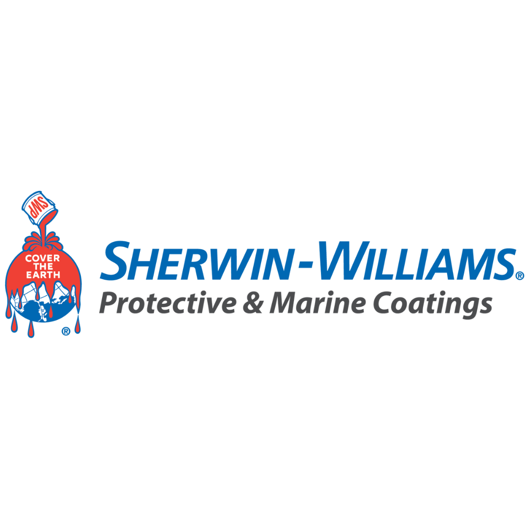 Logo de Sherwin Williams Colombia S.A.S, especialista en recubrimientos para estructuras metálicas y pinturas protectoras para acero