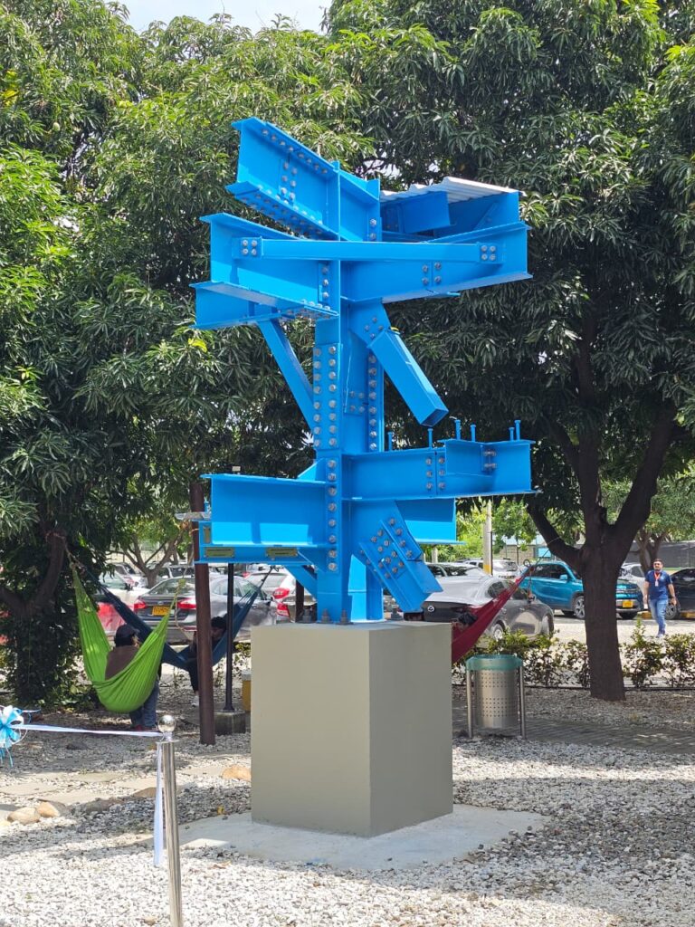 Estructura de conexiones del ICCA instalada en la Universidad Cooperativa de Colombia, Santa Marta